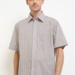Kemeja Lengan Pendek Pierre Cardin Printed Andorea Luc - Regular Casual