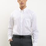 Pierre Cardin Business Formal Technoshirt Solid Axiller - Body Fit Single Long White