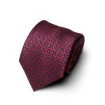 Dasi Pria Pierre Cardin Print Solstice - Red