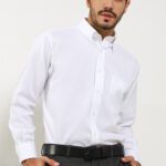 Kemeja Lengan Panjang Pierre Cardin Kazesh White - Formal Cotton