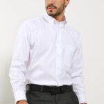 Kemeja Lengan Panjang Pierre Cardin Jeroche White - Formal Cotton
