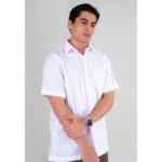 Pierre Cardin Smart Casual Shirt Emile Solid - Regular Short White