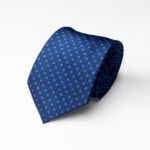 Dasi Ethan White Velaro Navy