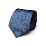 Dasi Ethan White Lunero Navy